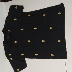 Eigth Men Tshirt Emoji Faces Size M